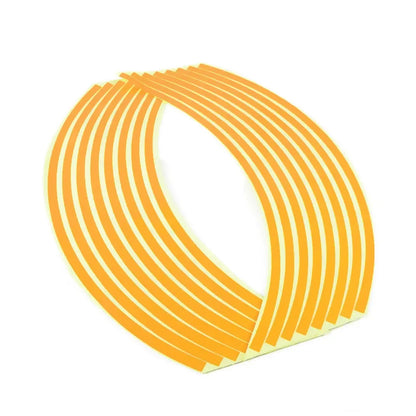 1 Pair PVC Motorcycle 18-inch Wheel Rim Stickers Modified Wheel Stickers Tire Reflective Stickers Wholesale DropShipping