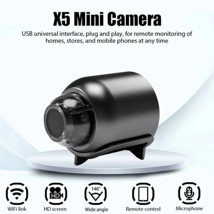 1080P HD Mini Camera Wireless WiFi Baby Monitor Indoor Safety Security Surveillance Night Vision Camcorder IP Cam Video Recorder