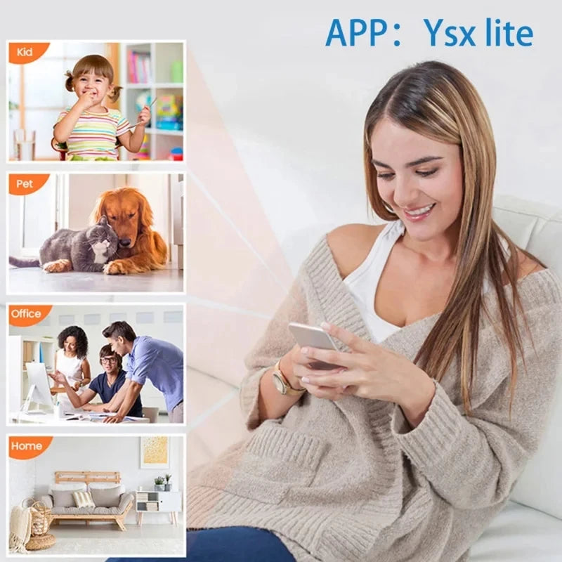 1080P HD Mini Camera Wireless WiFi Baby Monitor Indoor Safety Security Surveillance Night Vision Camcorder IP Cam Video Recorder