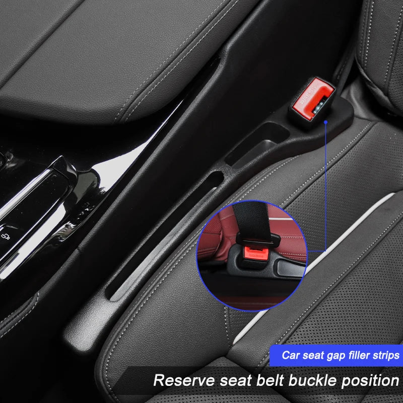 Universal Car Seat Gap Plug Seam Filling Anti-Leakage Strip Seat Side Slot Filling Strips Anti-Loss Vehicle Interior Accessories