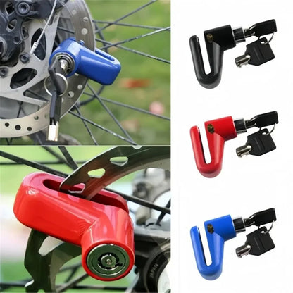 KJOY Heavy Duty Motorcycle Disc Lock Anti-Theft Wheel Lock for Electric Bikes And Scooters with Disc Brakes