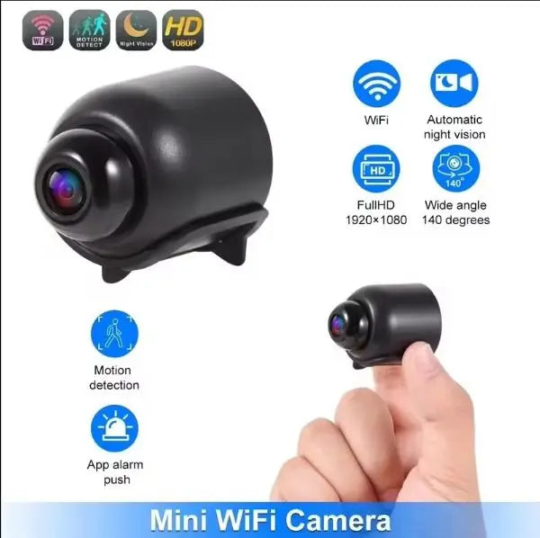 1080P HD Mini Camera Wireless WiFi Baby Monitor Indoor Safety Security Surveillance Night Vision Camcorder IP Cam Video Recorder