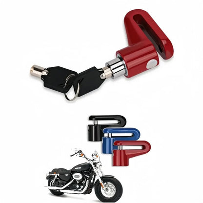 KJOY Heavy Duty Motorcycle Disc Lock Anti-Theft Wheel Lock for Electric Bikes And Scooters with Disc Brakes