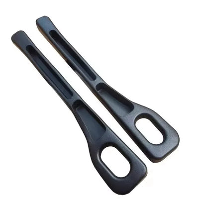 2pc Car Seat Gap Filler Organizer Pu Waterproof Car Seat Gap Plug Strip with 2 Grooves Seat Gap Storage Auto Interior Accessorie