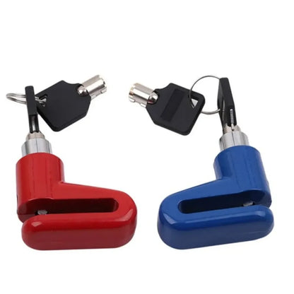 KJOY Heavy Duty Motorcycle Disc Lock Anti-Theft Wheel Lock for Electric Bikes And Scooters with Disc Brakes