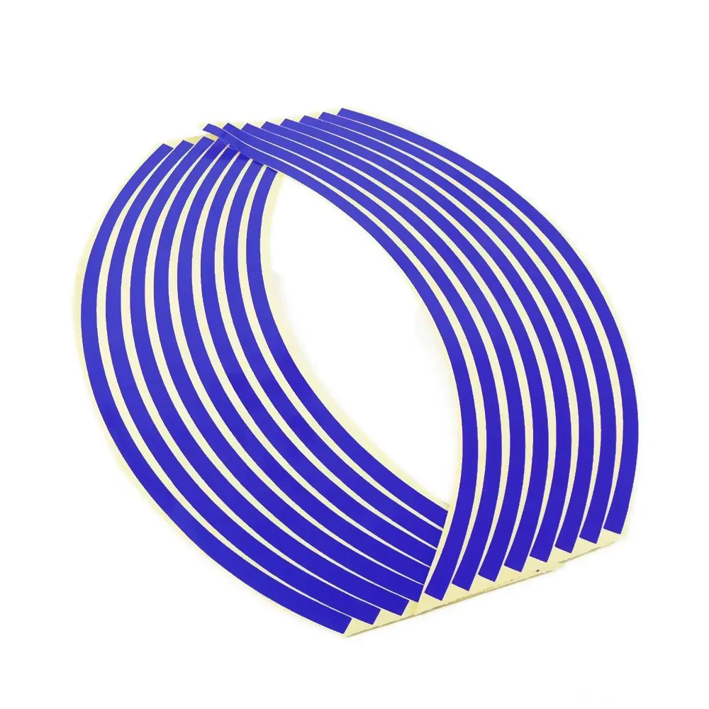 1 Pair PVC Motorcycle 18-inch Wheel Rim Stickers Modified Wheel Stickers Tire Reflective Stickers Wholesale DropShipping