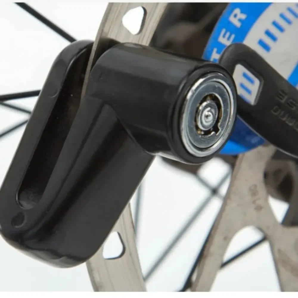 KJOY Heavy Duty Motorcycle Disc Lock Anti-Theft Wheel Lock for Electric Bikes And Scooters with Disc Brakes