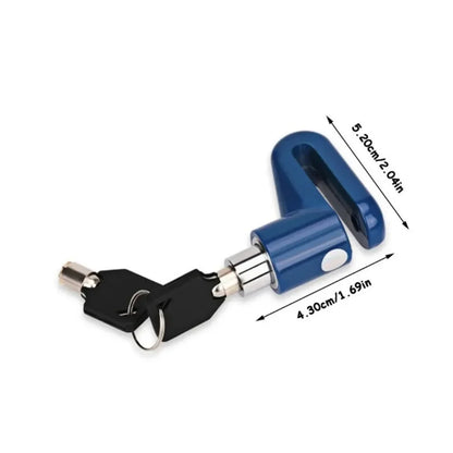 KJOY Heavy Duty Motorcycle Disc Lock Anti-Theft Wheel Lock for Electric Bikes And Scooters with Disc Brakes