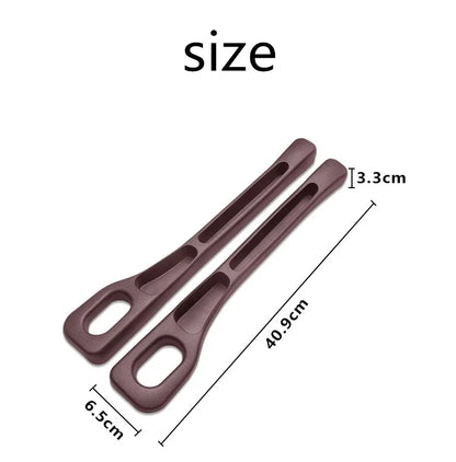 2pc Car Seat Gap Filler Organizer Pu Waterproof Car Seat Gap Plug Strip with 2 Grooves Seat Gap Storage Auto Interior Accessorie