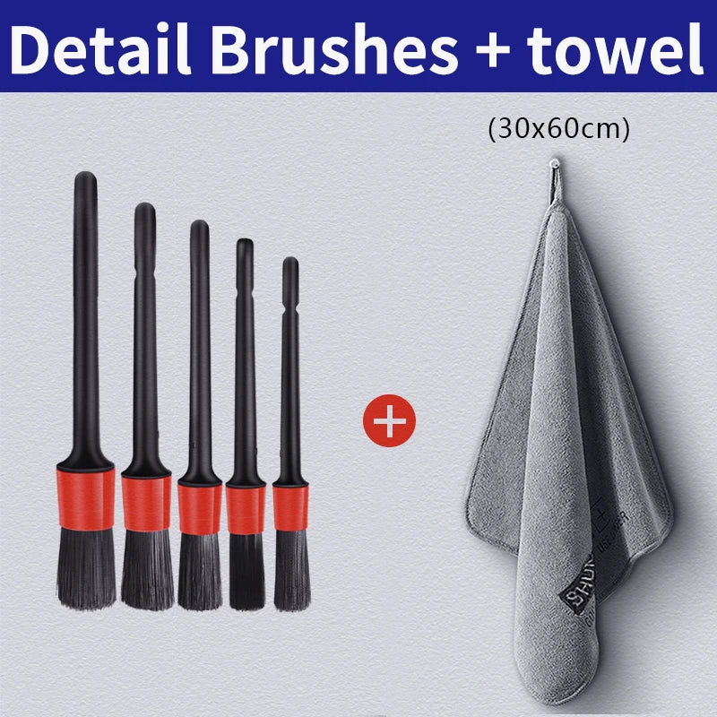 Premium Microfiber Car Wash Towel – Auto Cleaning & Drying Cloth with Hemmed Edges – Detailing & Car Care Wiping Towel