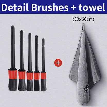Premium Microfiber Car Wash Towel – Auto Cleaning & Drying Cloth with Hemmed Edges – Detailing & Car Care Wiping Towel