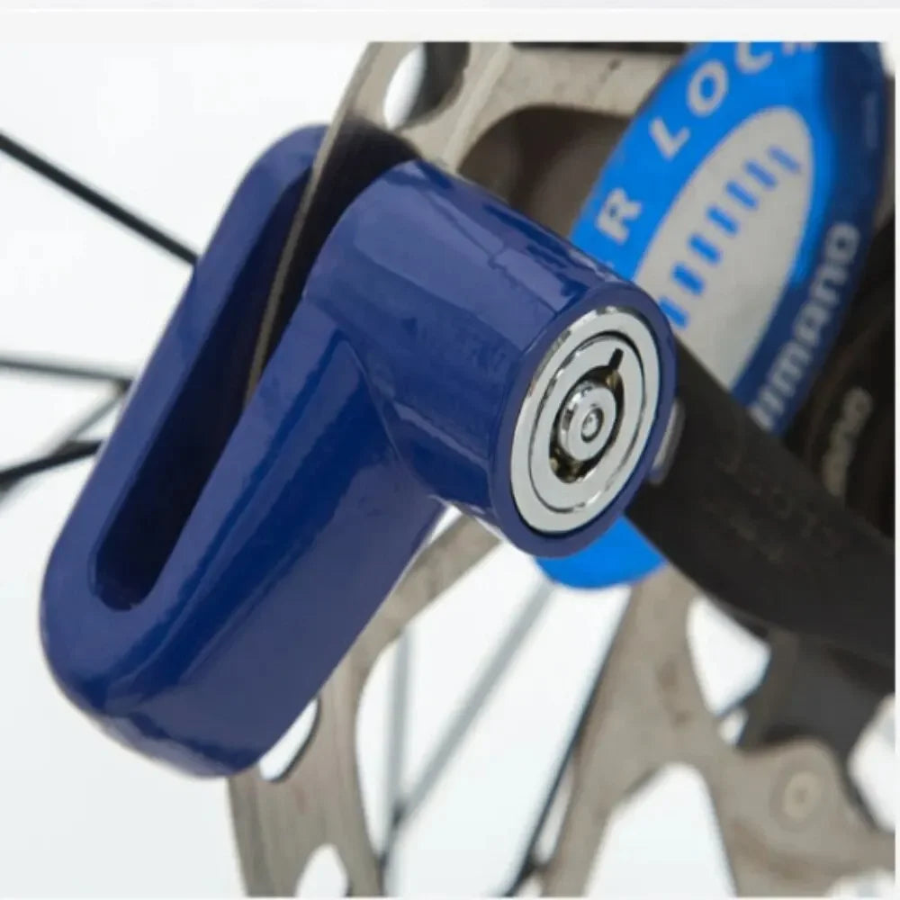 KJOY Heavy Duty Motorcycle Disc Lock Anti-Theft Wheel Lock for Electric Bikes And Scooters with Disc Brakes
